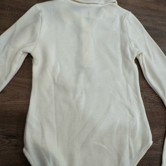 Zara Ivory Button-Up Top - Picture 6 of 7